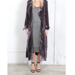 Rachel Comey Elegant Purple Trench Coat